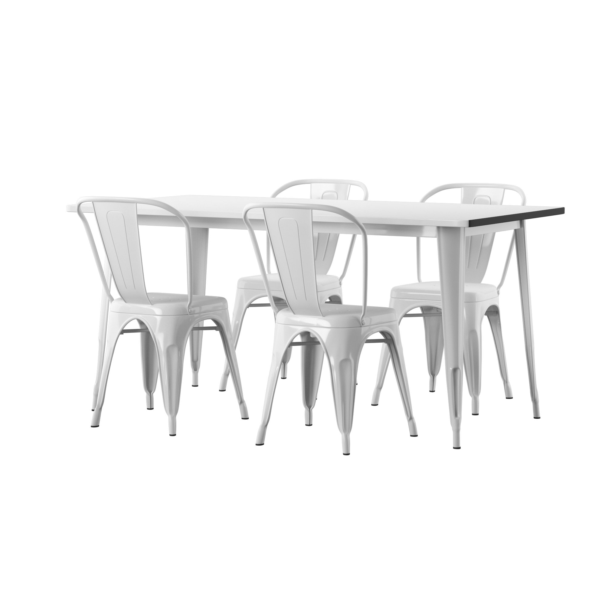 Mercury Row Corrado 5 Piece Dining Set Reviews Wayfair