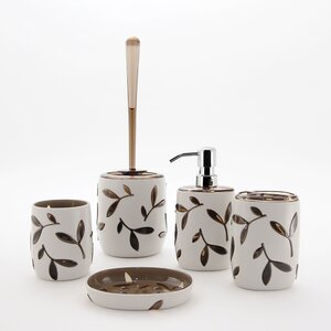 Olive 5-Piece Bathroom Accessory Set