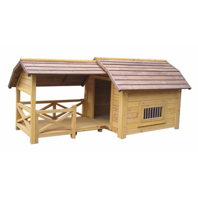 Innovation Pet Houses Paws Wooded Lux Dog House