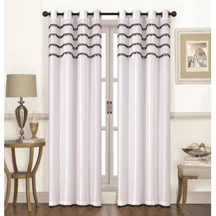 Curtains With Pom Poms Wayfair