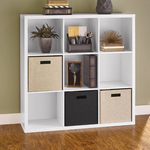 ClosetMaid Decorative Storage 30'' H x 43.98'' W Cube Bookcase ...