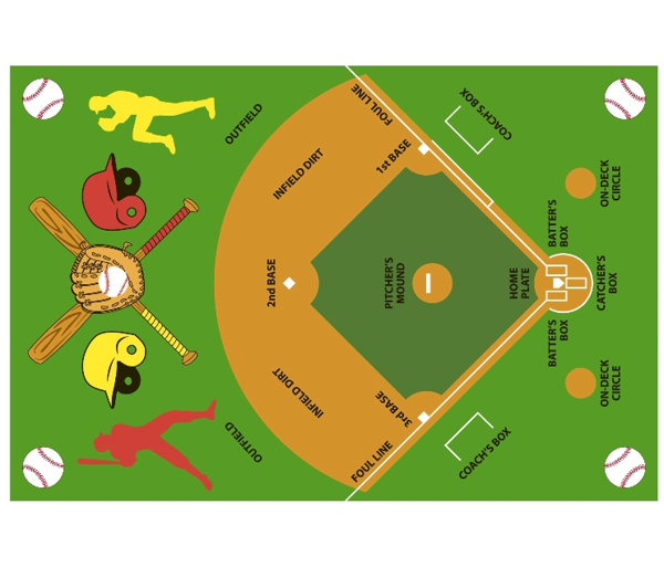 Baseball Field Rug Wayfair Baseball Field Rug Wayfair
