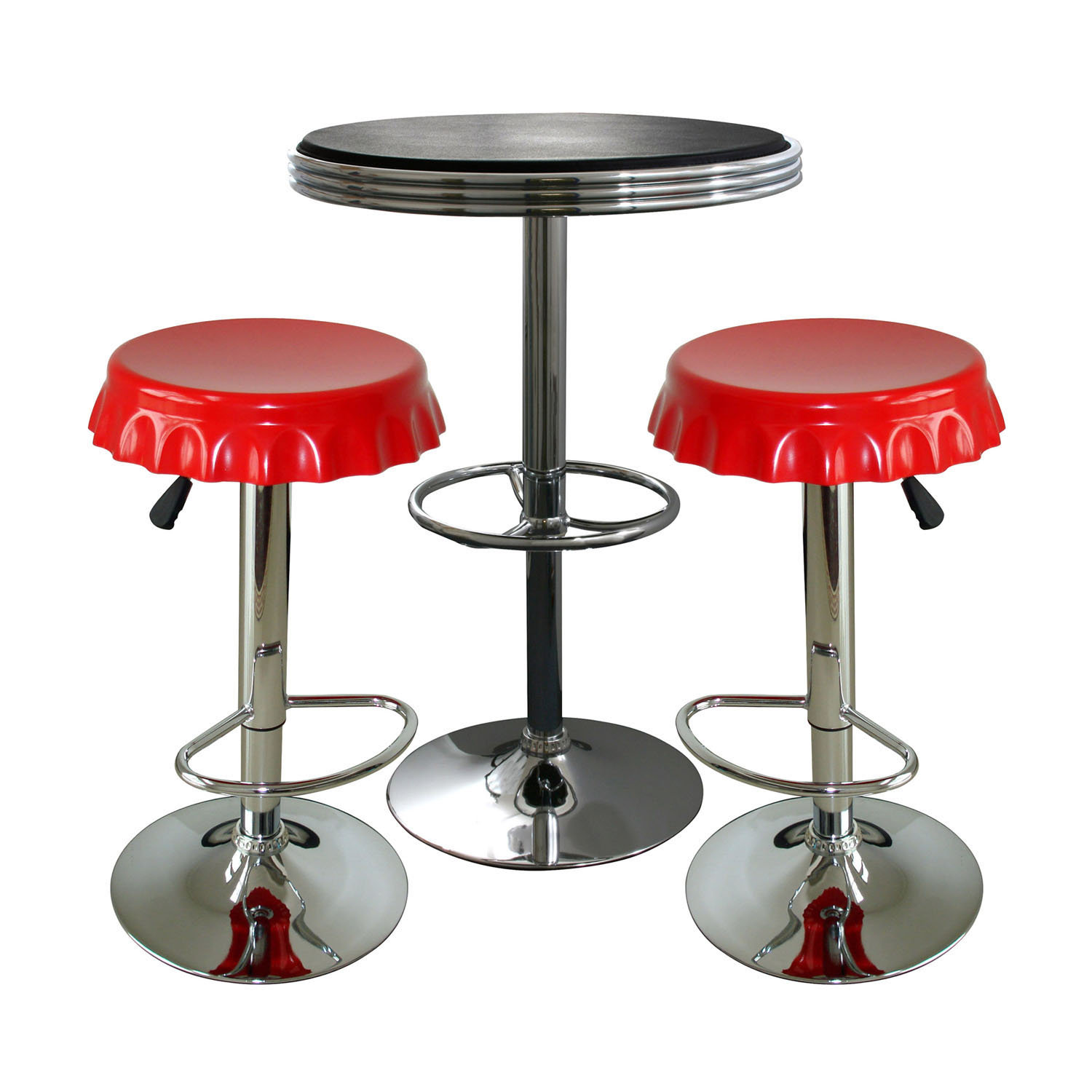 Orren Ellis Aarons Kitchen Decorative 3 Piece Dining Set Wayfair