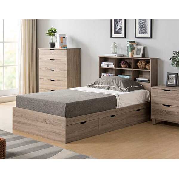 Union Rustic Felten Storage Bed & Reviews | Wayfair