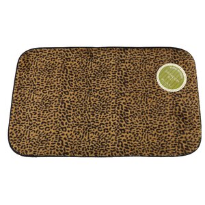 Leopard Faux Fur Bath Mat