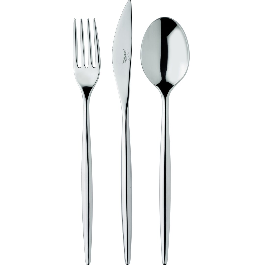 49-Piece Cutlery Set gray