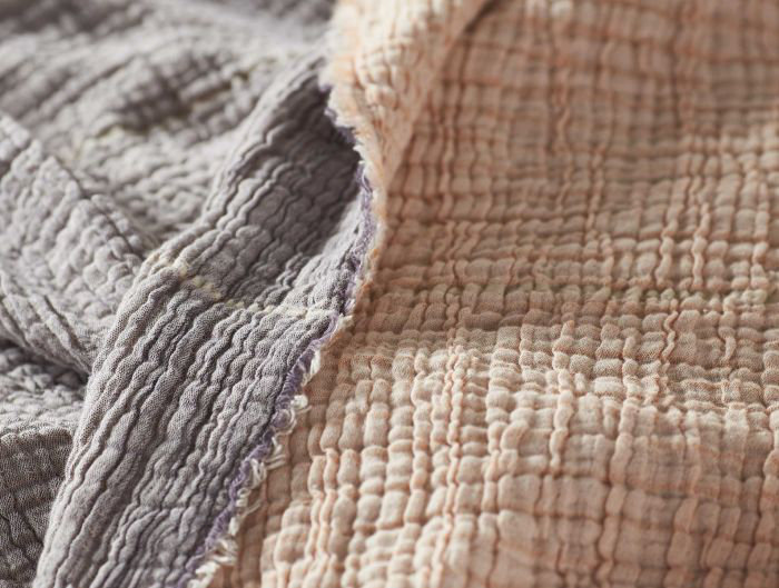 Topanga Organic Cotton Topanga Matelasse Cotton Blanket Coyuchi