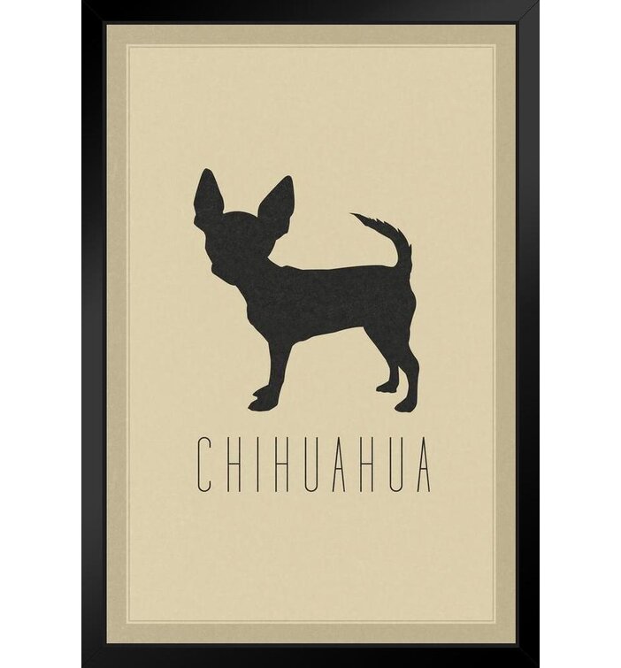 Every Day is Better with a Chihuahua Flower Theme Wooden Dog Sign