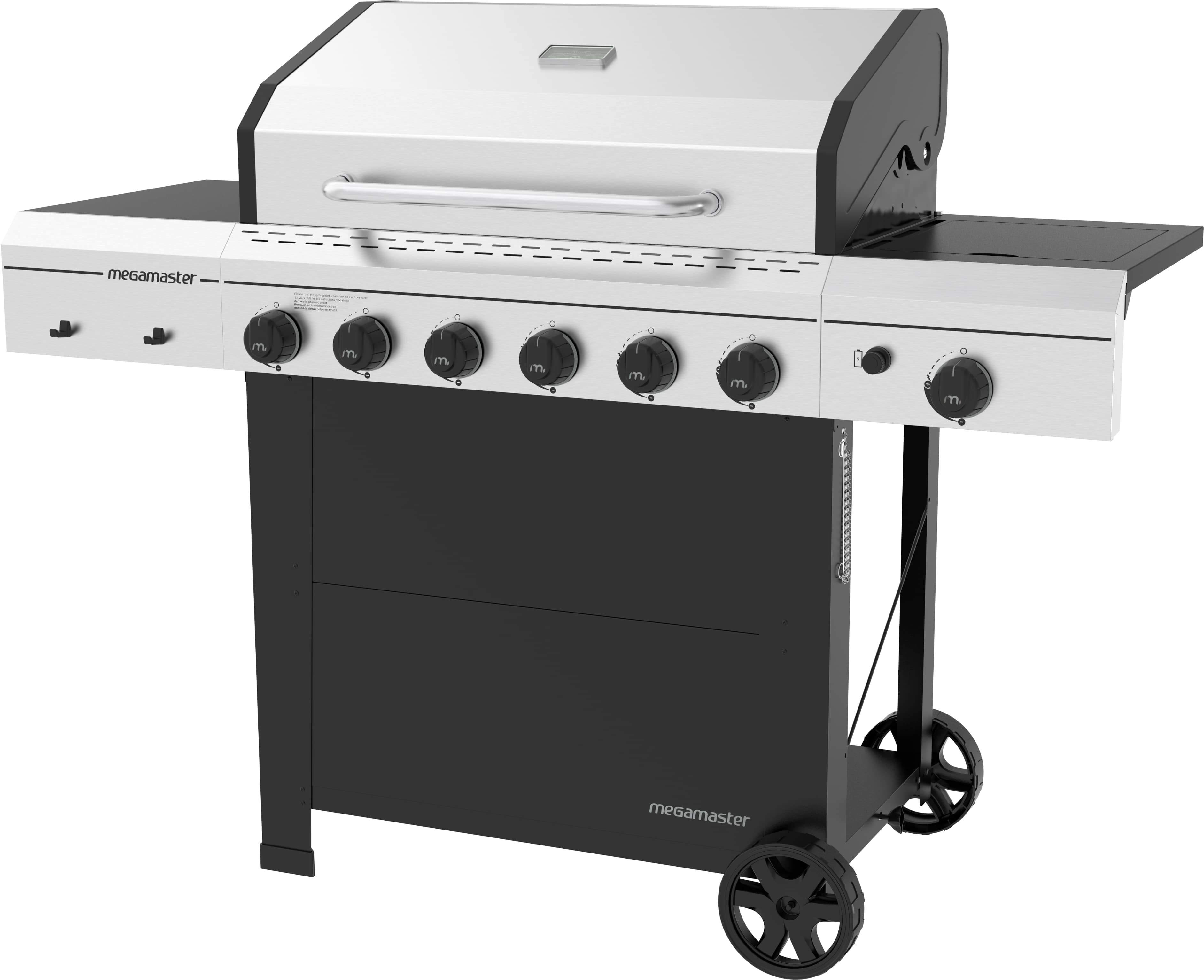 American Char Broiler  Grill 4 Burner Char Grill Catering Commercial New 