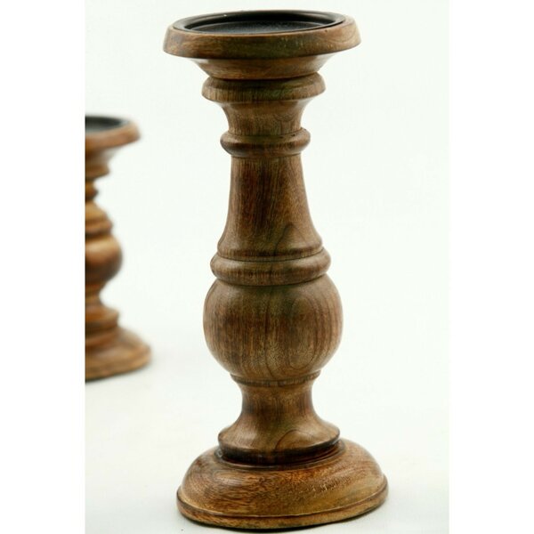 3 Piece Wood Candlestick Set Wayfair