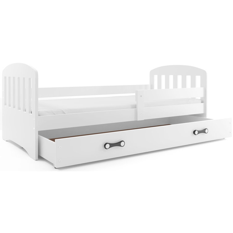 harriet bee isabell 80 x 160cm cabin bed with drawer wayfair co uk
