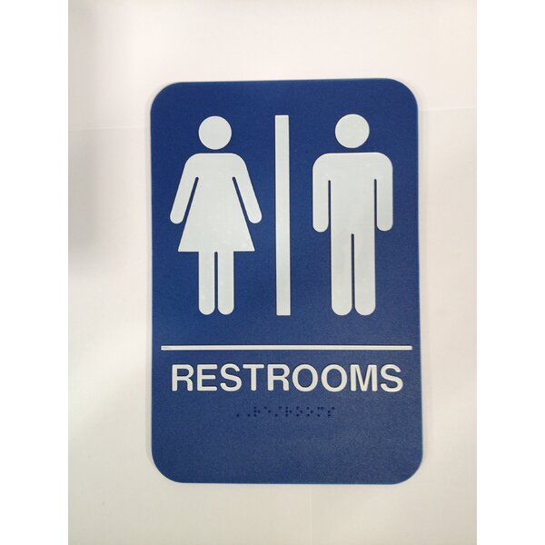 Restroom Sign | Wayfair