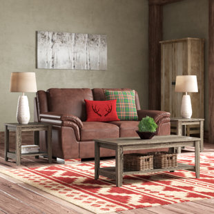 Balderston 3 Piece Coffee Table Set Balderston 3 Piece Coffee Table Set