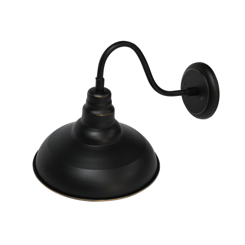 Gracie Oaks Schroeders Outdoor Barn Light Reviews Wayfair