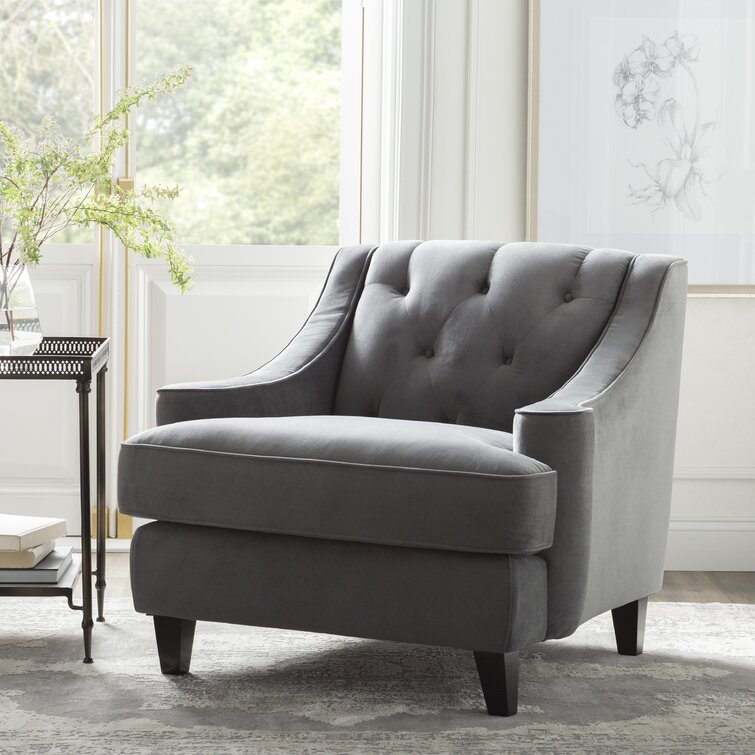 wayfair club chair and ottoman