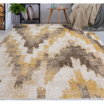 Ivy Bronx Mccaysville Aaru Shag Dark Gray Area Rug Wayfair