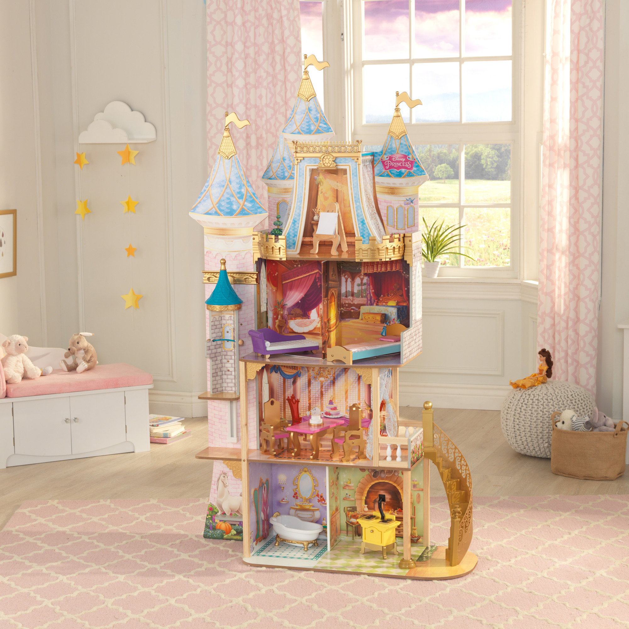 disney princess royal celebration dollhouse by kidkraft