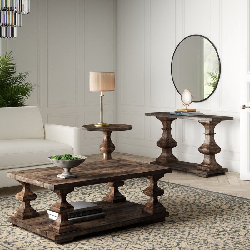 Birch Lane Sherita 3 Piece Coffee Table Set & Reviews ...