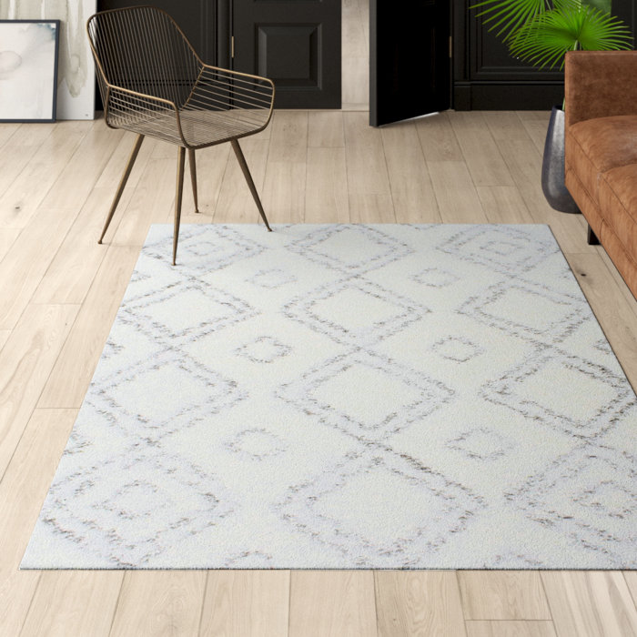 Cardoso White Area Rug Cardoso White Area Rug