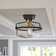 Andover Mills™ Pollak Glass Semi Flush Mount & Reviews | Wayfair