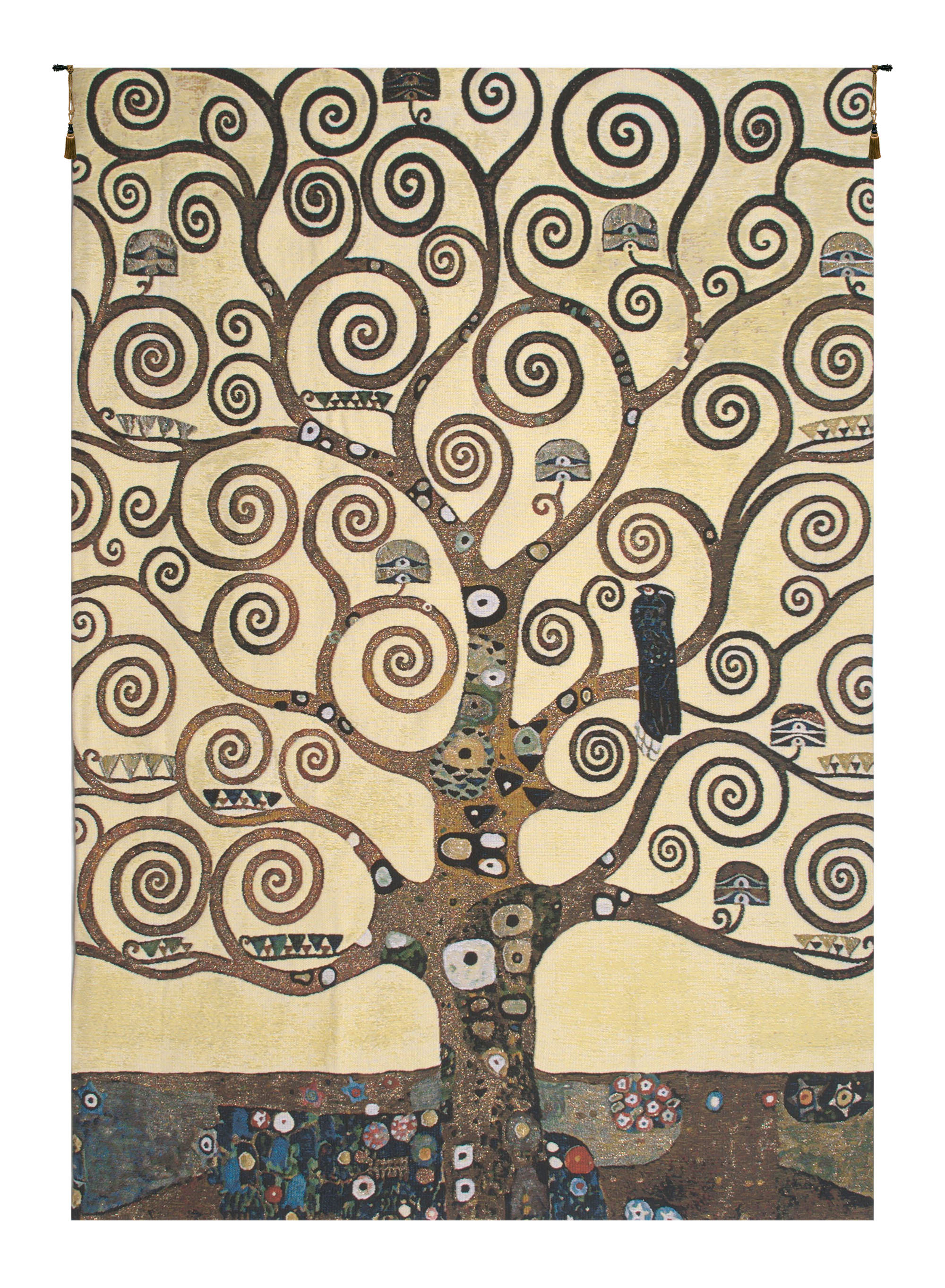 World Menagerie Lebensbaum Klimt Tree Of Life Wall Hanging Wayfair