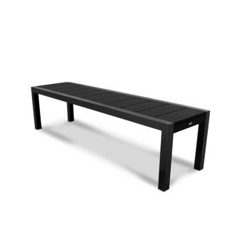 Salaam Steel Concrete Garden Bench Reviews Allmodern