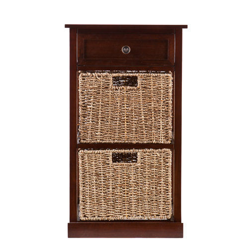 Charlton Home Cayuga 3 Drawer Nightstand & Reviews ...