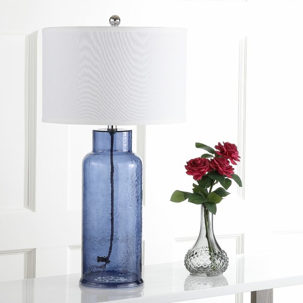 Blue Sea Glass Lamp | Wayfair