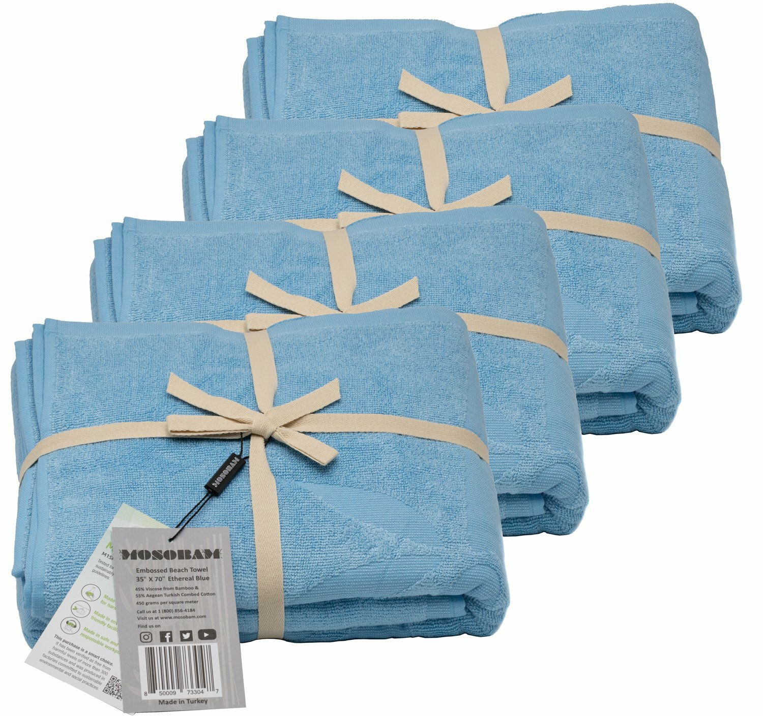 beach towels set of 4