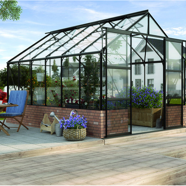 Garten Living 257 cm x 385 cm Gewächshaus Hobby Branham