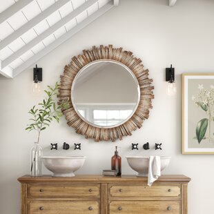 Farmhouse Rustic White Wall Mirrors Birch Lane