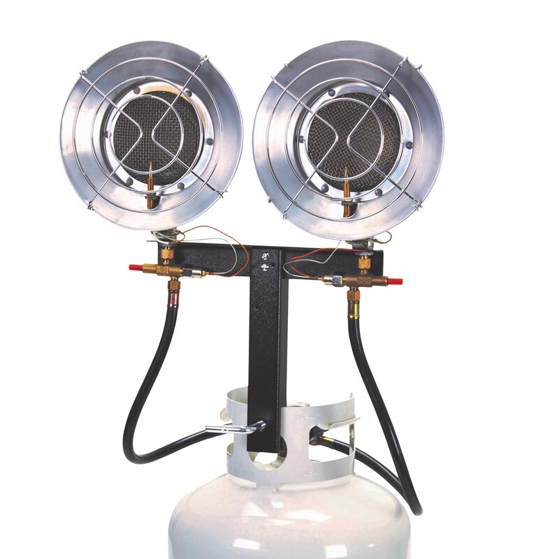 AZ Patio Heaters 31600 BTU Propane Mounted Tank Top & Reviews | Wayfair