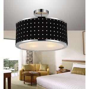 4-Light Semi Flush Mount