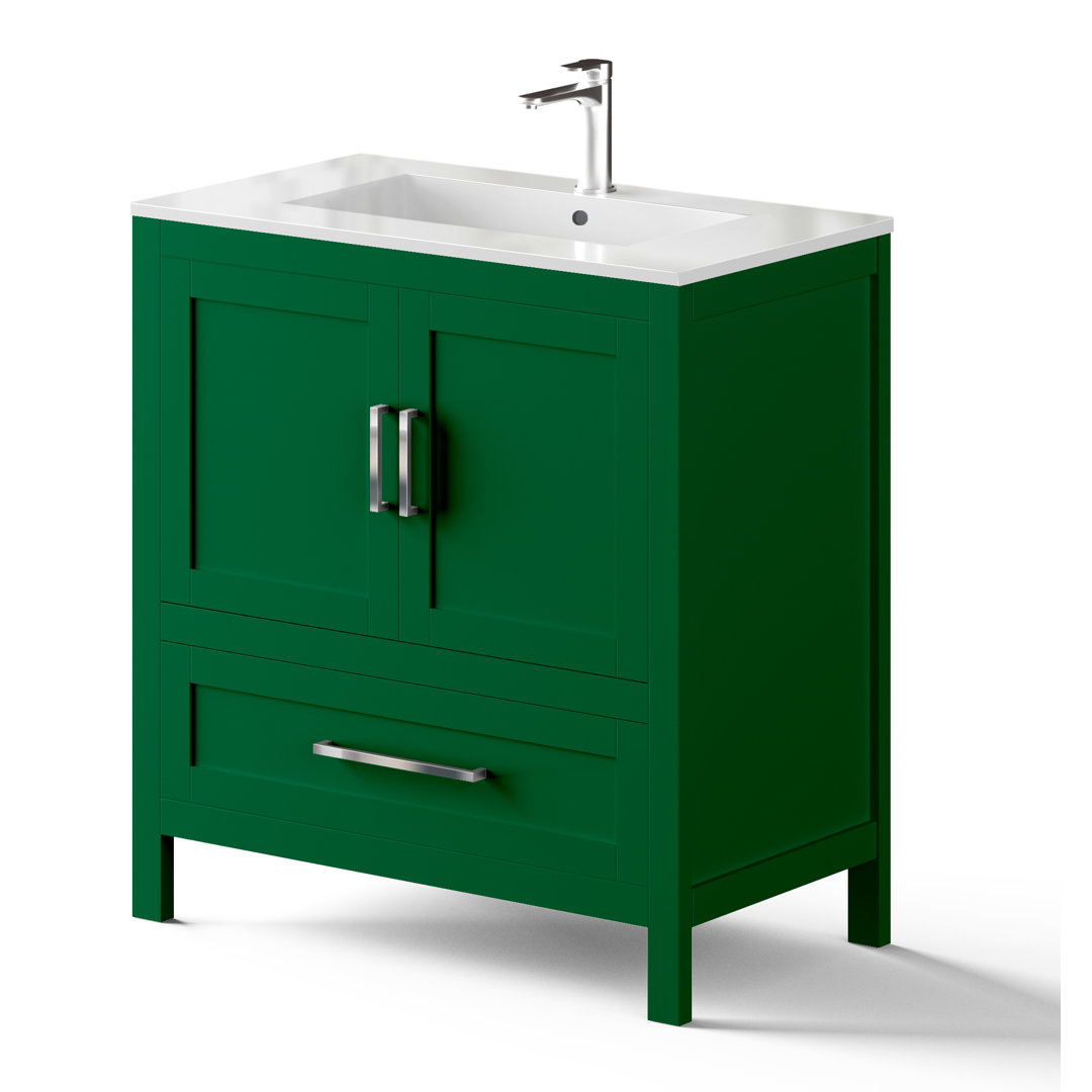 80 cm Freistehender Einzelwaschtisch Northvale