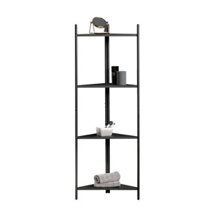 Modern Contemporary Bathroom Corner Storage Tower Allmodern Webster Corner Bookcase