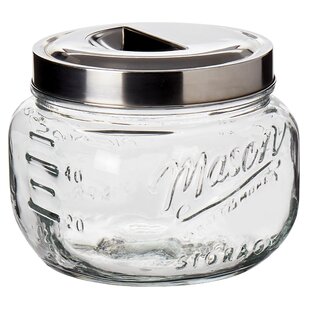 Antique white porcelain pickle jar with wooden tongs vintage French lidded storage jar