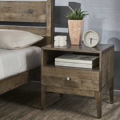 Ivy Bronx Lausanne 1 Drawer Nightstand Ivy Bronx From Wayfair North America Daily Mail