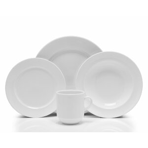 Cassia Vitrified China 16 Piece Dinnerware Set, Service for 4