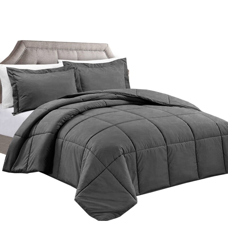 Clara Clark All Season Down Alternative Comforter Reviews Wayfair