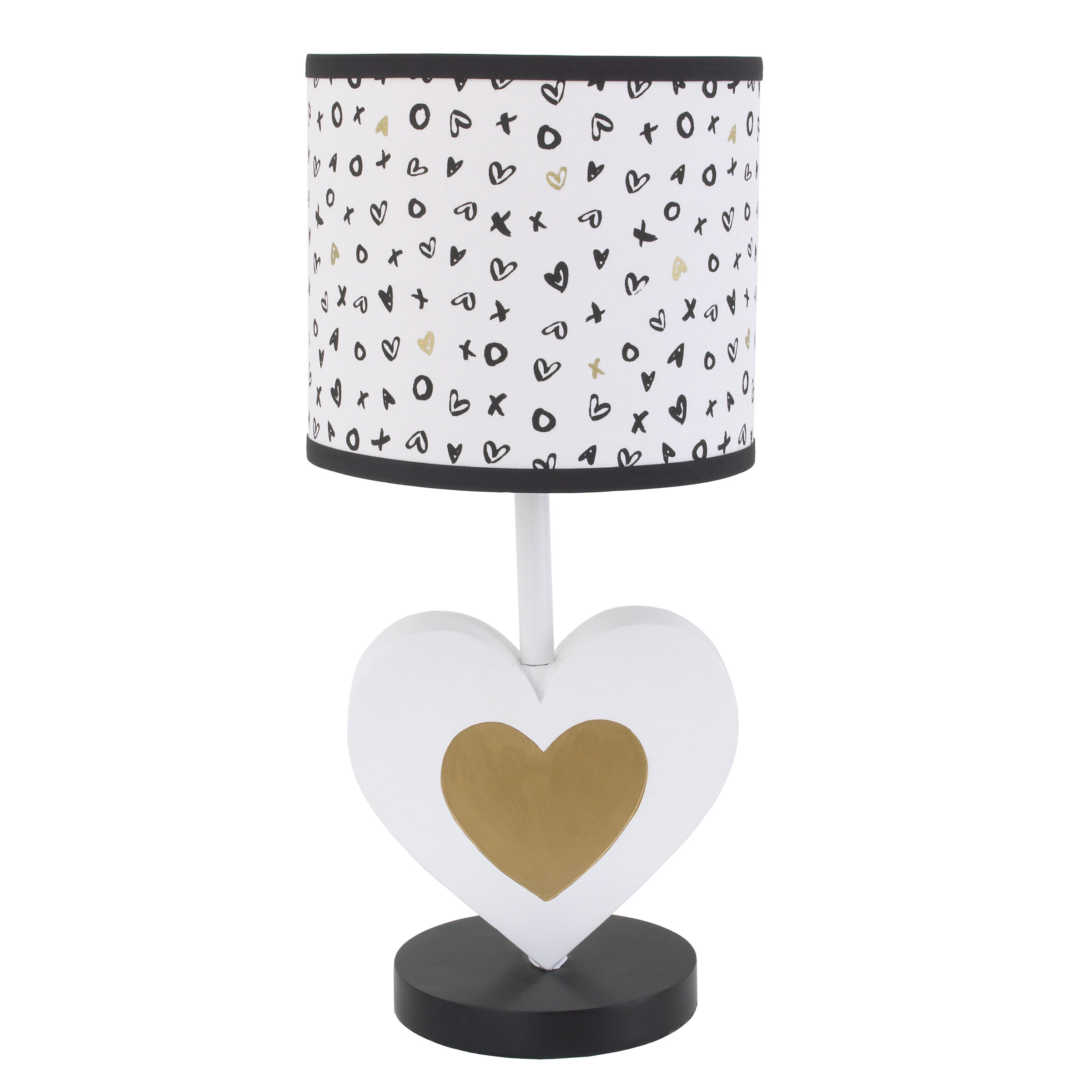 heart shaped table lamp