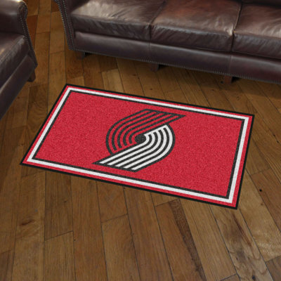 NBA Tufted Rug FANMATS NBA Team Portland Trail Blazers