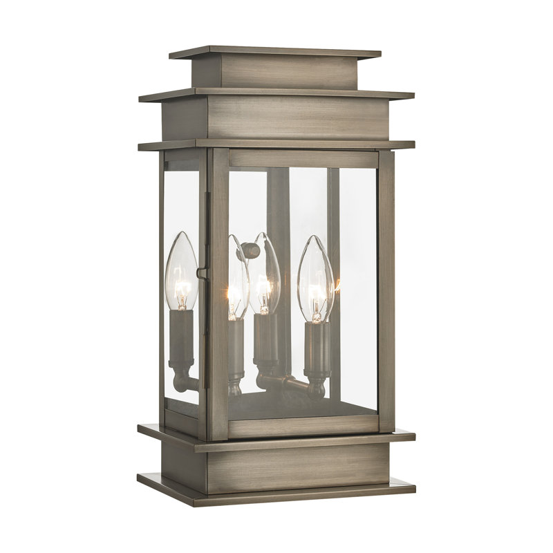 Gracie Oaks Gobinda 2 Bulb Outdoor Wall Lantern Reviews Wayfair