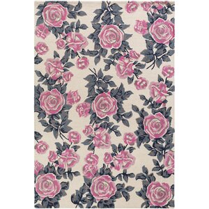 Botany Quinn Hand-Tufted Pink Area Rug