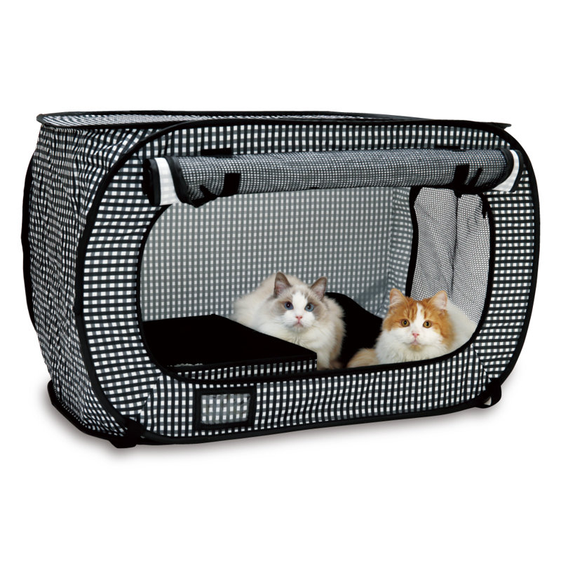 collapsible cat cage