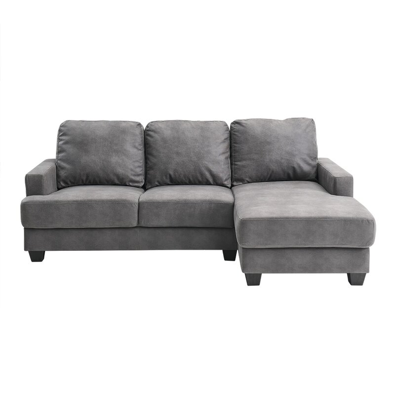 Wrought Studio Ridling 82.5" Right Hand Facing Sectional ...