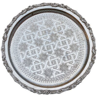 The Moroccan Room Silver Decorative Tray | Perigold