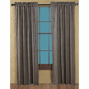 Authier Check Curtain Panels (Set of 2)