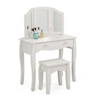 Kids Bedroom Vanities Joss Main Malachi Bedroom Vanity Set With Mirror
