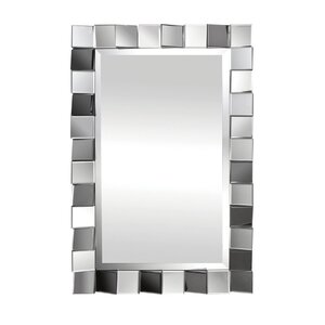 Orren Ellis Clementi Rectangle Glass Wall Mirror | Wayfair