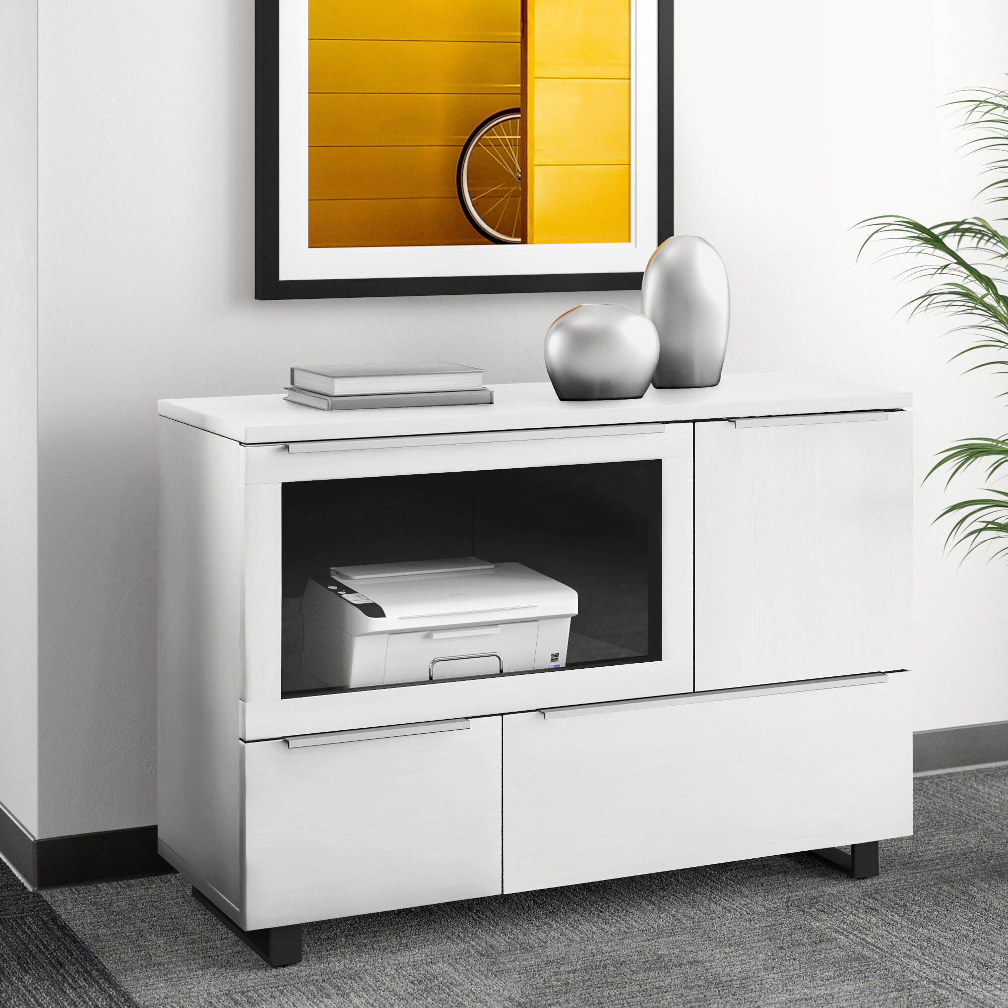 Upper Square Ose 1 Drawer Lateral Filing Cabinet Wayfair